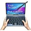 KOOFORWAY 8 Pollici 2-in-1 Mini Laptop, Schermo Touch HD Rotabile con Supporto per Scrittura Manuale, Windows 11 Pro, Laptop Compatto, N100, 12GB RAM, SSD da 512GB/1TB (BP8(12GB+512GB))