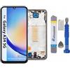 It'Go Full INCELL Display per Samsung A34 5G A346 LCD Schermo di ricambio touchscreen con strumento nero con cornice di alta qualità