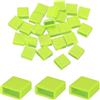 QUARKZMAN 25pz USB Tipo A Porta Tappi Coperture Cappucci Silicone Anti Polvere Protettore per USB Maschio Terminale, Verde