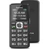 Easyfone T200 4G Telefono Cellulare Facile da Usare per Anziani Bambini con Tasti Grandi, Radio FM, Bluetooth, Funzione SOS e Torcia LED (Nero)