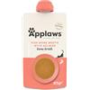 Applaws Cibo Umido per Gatti 100% Naturale - Topping di Brodo di Pesce con Salmone, in Bustine con Beccuccio da 85g