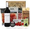 detapasbox Confezione regalo con vino di Maiorca, detapasbox Mallorca e prosciutto Pata negra. Confezione regalo vino di Mallorcan da Binissalem