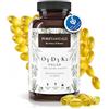 PURETANICALS Omega 3 + Vitamina D3 + K2 Gocce MK7 All-Trans - Premium Essenziali O3-D3-K2 Complesso ad Alto Dosaggio | Olio di Pesce Omega3 con Acidi Grassi EPA DHA | 240 Capsule Softgel