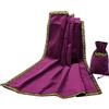 BLESSUME Tovaglia di Tarocchi in Velluto con Pochette di Tarocchi (Viola 1)