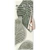 Lupia - Appendiabiti da Parete moderno con pannello in legno Stampato, FOGLIAME 46x125 cm, Design Naturalistico, 5 Ganci in metallo, Stampa HD, ingresso soggiorno camera da letto