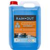 Rain out Lavavetro -5°C con Repellente Pioggia Estrema 5L. visibilità e Sicurezza di Guida.