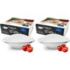 Villeroy & Boch - Vapiano Piatto Da Pasta Set di 4 Bianco, Lavabile in Lavastoviglie, Adatto per Microonde, Set di Stoviglie, Piatti, Scodella, Ciotola, Porcellana Premium