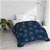 Italian Bed Linen Trapunta Invernale Imbottita Letto Piazza e Mezza 200x245cm DoubleFace BASIC fantasia FIREWORKS, Made in Italy - Piumino Reversibile in morbida Microfibra 200gr/mq - Piumone Lavabile in Lavatrice