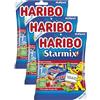 Haribo Starmix Multipack, 7 Mini Bustine da 40gr, Caramelle Gommose, Gusto Frutta, Ideali per una Festa di Compleanno - 280gr (Confezione da 3)