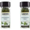 UBENA, Prezzemolo in Foglie, Ideale per insaporire Insalate, Piatti Freddi e Delicate Salse, Formato in Vasetto da 7 gr (Confezione da 2)
