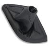 lartepelle Cuffia leva cambio compatibile con Scudo MK1 in vera pelle nera