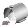 Sinmoe Protezione Anti-Topi in Acciaio Inox, Resistente Protezione Anti-Topi in Acciaio 304 per fognature, Anti-Ritorno, Compatibile con Protezioni universali per scarichi (95-110 mm, 4'')