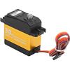 Dilwe Servo Digitale RC, Servo Digitale in Metallo da 30 kg Compatibile con 1/8 1/10 RC Auto/Barca con Telecomando