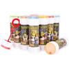 Toyland® Confezione da 12 bolle di sapone Shrek con bacchette, soluzione da 60 ml e coperchio a labirinto - Giocattoli per paghette e sacchetti regalo