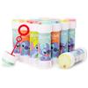 Toyland® Confezione da 12 Stitch Bolle con Bacchette, Soluzione da 60ml e Coperchio Labirinto Originale - Giocattoli per Soldi da Tasca e Sacchetti