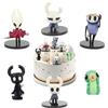 YISKY Hollow Knight Statua, 6 pezzi Hollow Knights Action Figures, Figure di Hollow Knight, Hollow Knights Ornamenti, Set di Figure Hollow Knight, Hollow Anime Figura Set, Modello per Fan Collezionisti (A)