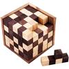 Engelhart - 350190-125 Cubi Rompicapo in Legno - Difficile per Adulti - 25 Pezzi - Dimensioni: 14 x 14 x 14 cm
