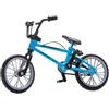CHUANGOU Mini Bicicletta Mini bmx in lega Creativa Finger Bike per Gli Amanti Della Bicicletta, Ragazzi Ragazze Regalo, Blu