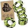 MySweetStitch - Dexcom G7 Ringpatch 10x Cerotti rotondi, tenuta extra forte intorno al sensore, impermeabili e delicati sulla pelle, ipoallergenici, realizzati in Germania, Camouflage