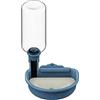 TOKAYIFE Distributore d'acqua per animali 480ml Fontana d'acqua per animali sospesa Abbeveratoio per cani Bevitore a gabbia Beverino Coniglio Cane Gatto Ciotola acqua antigoccia (Blu)