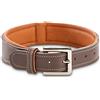 Jack & Russell Premium Dog Collana in pelle per cani Amy Collana in pelle di vera pelle con timbro originale J&R - robusto ed elegante (M - circonferenza collo 40,5-46,5-46,5 cm)