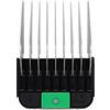AIRERA Pettini professionali per animali in acciaio inox per toelettatori per animali domestici con lama staccabile in stile A5, 1/8-1, compatibile con tosatrici Wahl KM Series, Andis AG BG Oster A5 A6