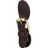 Tbest Fibbia in Pelle da Cucire, Fibbia e Moschettone, Fibbie, 1 Pezzo di Chiusura con Fibbia per Borsa in Pelle Crosta di Mucca Accessori Hardware Fatti a Mano Fai-da-te con Raccordi