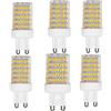 OUGEER 6 Pezzi G9 Lampadina LED 7W 650LM, Equivalente di Lampadine Alogene da 65W, Bianco Caldo 3000K, 360° Angolo a fascio