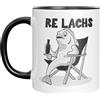 Liebtastisch Tazza con scritta - Re salmone - regalo uomo - idea regalo - pesca - regalo di compleanno - birra - fan della pesca - uomo