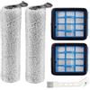 S YTALAND Ytaland - Accessori per aspirapolvere BISSELL CrossWave OmniForce 3912N & OmniFind senza fili, 2 spazzole a rullo, 2 filtri