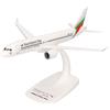 Herpa modello di aereo Bulgaria Air Airbus A220-300, in scala 1:200 - Snap-Fit, pezzo da collezione, miniatura deco, statuetta con supporto in plastica