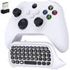 Auarte Tastiera per Xbox Series X/S/Xbox One/One X/S, controller Elite One/2, tastiera wireless Bluetooth con ricevitore USB, altoparlante integrato e jack audio da 3,5 mm per Xbox (controller non incluso)