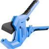 EffektWerk - Tagliatubi a cricchetto per PVC - 63 mm - Utensile da taglio professionale per tubi in PEX, PPR, PE, tubi flessibili in plastica, tubature e tubi idraulici
