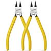 BOOSDEN 2 Pezzi Tronchesine Piccole 15 cm, Tronchesi a Molla con Taglio a Raso, Pinze Precisione per Ferro, Bigiotteria, Modellismo, Fiori Artificiali e Elettronica