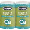 ITALPEPE roma 1969 Italpepe, Moringa Macinata, Fonte di Vitamina A, Pack Richiudibile 100% Riciclabile, Ideale da Utilizzare per la Creazione di Succhi, Tè, Zuppe e Insalate (Confezione da 2)