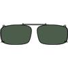 Eyekepper Montatura in metallo Lente polarizzata Clip su occhiali da sole Lente grigia 52x33MM