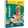 Exspot Soluzione Spot-On Cani 2,5-40 Kg 6 Pipette