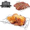 HAIWILL Spareribs - Supporto per griglia per Ninja Woodfire OG850EU OG901EU a forma di V, compatibile con Ninja Woodfire Pro XL e Most Smoker Grill, per Ninja Woodfire XL accessori