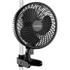 FanGoFast Grow Ventilatore con Clip 10W, Ventilatore Automazione Oscillante, EC Motore, 10 velocità Silenzioso Clip Fan per Grow Tent