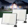 wowspeed 500W Faretto LED per esterni, 50000LM super luminoso, Faretto per esterni bianco freddo 6500K, impermeabile IP66 per cortile, vialetto, garage, corridoio, giardino - 2 Pezzi