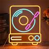 LMSIGNLY Color - Giradischi neon per decorazione da parete