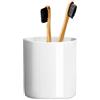 LOUIE SILNA Bicchiere in Ceramica Per Collutorio, Porta Spazzolino da Bagno, Adatto a Contenere Spazzolini e Dentifricio, Resistente e Facile da Pulire.