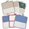 BM PRESINE 18X18 CM con Tela Aida CONF da 6 Pezzi ASSORTITE