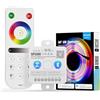 FCOB WiFi Bluetooth Controllore SP530E e RB3 2.4Ghz RGB RGBW RF Remoto Kit Adatto per COB SMD PWM/SPI WS2811 WS2812B WS2814 SK6812 ecc RGB RGBW Strisce LED DC5V DC12V DC24V