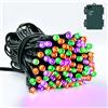 Dalugo Catena Luminosa per Halloween, 5 m, 50 LED, per Esterni e Interni, Con Timer, IP65 Impermeabile, per Giardino, Autunno, Feste, Decorazione
