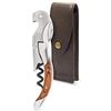 Pulltex Pulltaps - Cavatappi Toledo in palissandro con custodia in pelle