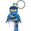 LEGO Ninjago Legacy Jay Schlüsselanhänger mit Taschenlampe 6 cm in Geschenkpackung (Batterie: 2X CR2025 enthalten)