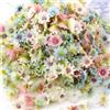 SSyang 50 Pezzi Fiori Finti per Decorazioni, Teste di Rosa Artificiale di Seta, Colorato Fiori Artificiali per Decorazioni Fai da Te Feste Matrimoni Giardinaggio Decorazione D'interni (Colore)