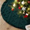 Lanpn Tappeto sotto Albero di Natale Copribase Albero 150cm, Extra Grande Copertura Base Tappetino Copri Base Piede Gonna per la Decorazioni per Interni per Feste Invernali in casa (Verde)