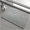 Nexo Home Tappeto bagno diatomite assorbente - Tappeto pietra doccia antiscivolo - Tappeto bagno pietra naturale asciugatura rapida - Tappeti diatomite moderni 60cmx39cm - Stone mat bagno